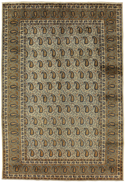 Kashan Persian Rug 354x245