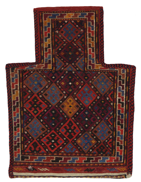 Qashqai - Saddle Bag Persian Rug 49x36