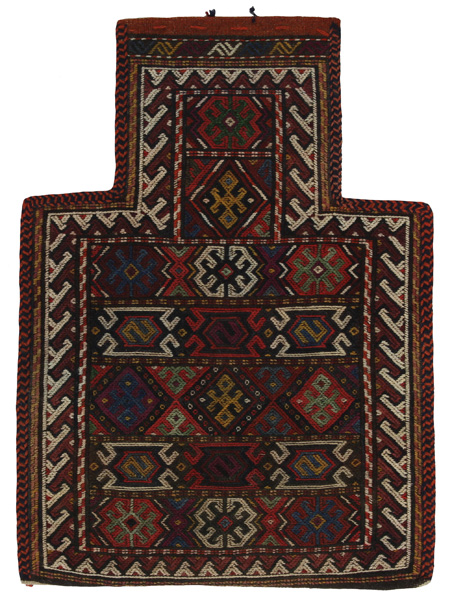 Qashqai - Saddle Bag Persian Rug 52x38