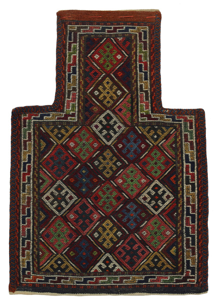 Qashqai - Saddle Bag Persian Rug 54x37