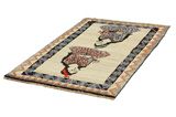 Gabbeh - Qashqai Persian Rug 203x117 - Picture 2