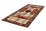 Lori - Qashqai Persian Rug 333x147 - Picture 2