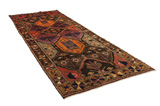 Lori - Bakhtiari Persian Rug 400x146 - Picture 1