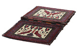 Afshar - Saddle Bag Persian Rug 113x66 - Picture 2