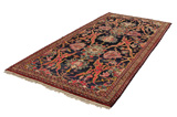 Bijar - Kurdi Persian Rug 336x162 - Picture 2